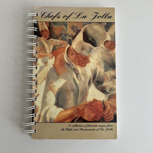 Chefs of La Jolla Cookbook First Edition 1993 Signed A.J Goodhead Steve Mihaly - Picture 2 of 14